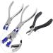 Buy Penrux Stainless Steel Rimless Glasses Frame Pliers - Professional Optician Tool - Adjustable Nose Cushion Remover - Buy Online on GoSupps.com