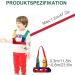 Adjustable Toddler Safety Harness with Anti-Lost Rein - for Children 1-10 Years | Toddler Walking Leash for Boys - Safety Wrist Link Included - Buy Online on GoSupps.com