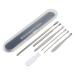 Ear Pick Exquisite Spring Earwax Cleaner Tool Set Rust Proof Stainless Steel for Ear Cleaning