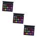 NOLITOY Eye Shadow Palettes 3pcs 15 Eye Shadow Eyeshadow Palette Diamond Sequins Eyeshadow Pallet 0.04 Ounce (Pack of 1) As Shownx3pcs