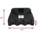 CROWN ME Weighted 3-Cue Pool Cue Holder - Organize and Display Your Pool Cues in Style - Buy Online on GoSupps.com