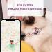 Mouyou Airtag Cat Collar - Adjustable Soft Nylon with Bell & Silicone Holder | Cute Animal Pattern | International Shipping - Buy Online on GoSupps.com