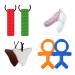 8-pack baby silicone kaubeißring necklace tough pendant for adults and small babies to wear soft sensory foster tools for autism ADHD and toothing children