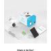 ANRAN 2K Wireless Solar Security Camera | 360 View, Smart Siren, Spotlights | Color Night Vision, AI Human Detection | 2-Way Talk, Alexa Compatible | Q3 White - 3MP - Buy Online on GoSupps.com
