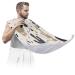 Beard Bib Apron Beard Bib Hair Catcher for Men Shaving and Trimming Non-Stick Waterproof Beard Cape Grooming Cloth Abstract Cactus