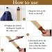 Premium 2-Sided Leather Strop for Knife Grinding - Durable Juchen Leather Ideal for Kitchen Knives - International Shipping Available - Buy Online on GoSupps.com