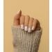 Sethexy Smokey Marble White False Nails - 24Pcs Glossy Collection for Women and Girls - Buy Online on GoSupps.com