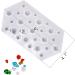Diamond Gem Silicone Mold - 27 Cavity Clear Silicone Mold for Clay, Resin, Epoxy Crafting Projects - 2PCS Set - Buy Online on GoSupps.com