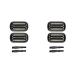 Bntaomle 4-Pack Series 5/6 53B Replacement Head for Foil Shaver 5020Cs 5018S 6020S 6040Cs