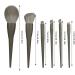 Kuxiptin makeup brush set eye makeup brushes eye makeup brush set eyeshadow makeup brush set foundation eyeshadow brush set with bag brown - Buy Online on GoSupps.com