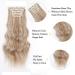 YDDM 20 Inch Wavy Clip-In Hair Extensions - Synthetic Realistic Look - 4pcs Affordable Women s Hair Clips - 24AH613# - Buy Online on GoSupps.com