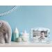 Isaac Jacobs 4x6 Resin Baby Picture Frame - Tabletop Desk Display (White with Blue) - Buy Online on GoSupps.com
