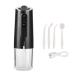 240ml Portable Oral Irrigator Cordless Rechargeable Water Flosser 3 Modes Dental Oral Irrigator USB Rechargeable Water Dental Floss Waterproof Tooth Cleaner with 1 Nozzle (Black)