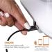 OttLite Wireless Charging LED Makeup Mirror with USB Port - Illuminated Magnifying Light - Buy Online on GoSupps.com