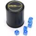 Harbor Loot Blue Dice Shaker Cup and Set of Six Translucent Dice - Buy Online on GoSupps.com
