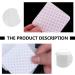 2 Box 400Pcs Eyelash Extension Glue Wipes | Nail & Lip Cleaning Cotton Remover Pads - White - Buy Online on GoSupps.com