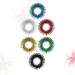 Healvian 12 STK Children's Mini Toy Massage Ring - Acupressure & Stress Relief Finger Toy for Kids - Ideal for Elementary School - Buy Online on GoSupps.com