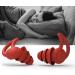 Noise Cancelling Ear Plugs 3 Layers Silicone Reusable Washable Earplugs For Sleeping Noise Cancelling Side Sleepers Construction Workers Snoring Concert Hearing Protection(Red) 3 Layers Red - Buy Online on GoSupps.com