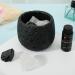 Passive Essential Oil Diffuser - Non-Electric Portable Reusable Aroma Diffuser for Home & Office - Elegant Black Design (9.2x9.2x7.1cm - Buy Online on GoSupps.com