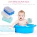 HEALLILY 3pcs Sensory Brush Set for Autism, SPD & Toddler Hair Scalp Cleaning | Surgical Hands Scrub Sponge for Infants - Buy Online on GoSupps.com