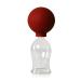 Lauschaer glass cupping glass with suction ball 40mm for professional medical fireless cupping hand -blinded cupping glass cupping glasses Lauschaer glass The original
