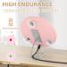 5X Magnifying Mirror with Light Large 5x Makeup Magnifying Mirror Lighted 5x Magnification Mirror with Adjustable Stand & Suction Cup 6inch Travel Magnifying Mirror Compact 5x LED Magnifying Mirror Pink 5X - Buy Online on GoSupps.com
