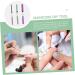 Beaupretty Pens Shaping stick nails art tips pen nail carving shaping tube manicure mixing stick polish mixing tool manicure shaping nail dotting pens nail art aluminum modeling push Pen - Buy Online on GoSupps.com