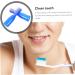 Plafope Mini Toothbrush Set - 10 Portable Finger Toothbrushes for Travel & Cleanliness - Buy Online on GoSupps.com