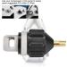 Inflatable Boat Pump Adaptor  Electric Pump Valve Stem with Standard Conventional Air Valve Attachment for Fast Inflation - Buy Online on GoSupps.com