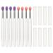 8pcs Silicone Lip Brush Lip Mask Applicator Silicone Makeup Applicator Make up Eyeshadow Brush Eyeshadow Lipstick Brush