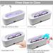 Jewelry Cleaner Machine Cleaner Mode Ideal For Cleaning Jewelry Glasses Watch Denture Includes Adaptor Tweezer Non Slip Pad Soap Remover Personal Jewelry Cleaner C One Size - Buy Online on GoSupps.com