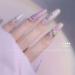 8ML Manicure for DIY Nails Nail Polish Gel UV Gel Semi-Permanent Shell Thread Nail Gel Varnish Glitter(01) Style01 - Buy Online on GoSupps.com