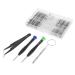 Folpus glasses repair set nasal cushion replacement various small screws with storage box glasses repair tools for glasses glasses suns