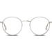 Nooz ELA Collection Round Reading Glasses - Steel & Nylon Frame - Magnifying +2.5 for Men & Women - Available in 2 Colors - Buy Online on GoSupps.com