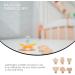 Garneck 6Pcs Natural Wood Beech Suspender Pacifier Clips for DIY Pacifier Chains - Mixed Animal Shapes - Buy Online on GoSupps.com