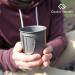 COOK'N'ESCAPE 375ml Titanium Camping Coffee Mug - Lightweight Cup with Foldable Handle for Outdoor Hiking and Cooking - Buy Online on GoSupps.com