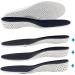 GLEAVI 4 Pairs Elevator Insoles for Men & Women - Invisible Full Length Shoe Lifts & Cushioned Inserts for Comfort - Buy Online on GoSupps.com