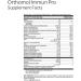 Orthomol Immun Pro Immune Support Probiotic Gut Health Supplement Inulin Prebiotic Fiber 30-Day Supply Vitamin A B C D E Zinc Iodine Probiotics for Women and Men Daily Powder & Capsule - Buy Online on GoSupps.com