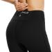 BALEAF Women's High Waisted Fleece-Lined Water Resistant Legging - Medium Black - Buy Online on GoSupps.com