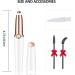 Flawless Eyebrow Hair Remover & Trimmer - Pain-Free Facial Hair Removal for Men & Women | Ideal for Upper Lips Nose Eyebrows Arms & Legs - International Shipping Available - Buy Online on GoSupps.com