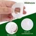 Welnove 42pcs Callus & Corn Protectors - Adhesive Pain Relief for Calluses, Corns, Blisters, Heel Friction - Self Stick Cushions, White - Buy Online on GoSupps.com