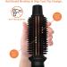 AmoVee 1 Inch Curling Iron - Dual Voltage Tourmaline Ceramic Ionic Hot Brush for Long Hair - Professional Instant Heat Up Styling Tool - Travel-Friendly - Buy Online on GoSupps.com