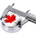 Canadian Flag Portable Metal Pill Box - Round Mini 3-Compartment Design for Travel - Black Fastening - Ideal for Small Pills - Buy Online on GoSupps.com