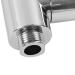 Shower Thermometer  Easy Installation G1/2 LED Display Faucet Thermometer 3V for Bathroom(Silver) - Buy Online on GoSupps.com