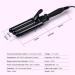 Curling Iron Professional Hair Curling Wand LCD Digital 3 Barrels Curling Iron Wand 25mm Tourmaline Ceramic Triple Barrels Anion Large Hair Waver Roller 19mm 22mm 25mm BY ZZYY (Color : 22mm) - Buy Online on GoSupps.com