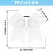 2PCS Large White Cheer Bows - Jumbo Handmade Hair Accessories for Cheerleaders and Teen Girls - Buy Online on GoSupps.com