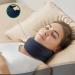 Neck Brace Adjustable Foam Neck Wraps | Soft Neck Support Brace for Sleeping Aligns & Stabilizes Vertebrae Ensures Stability for Women & Men Black M - Buy Online on GoSupps.com