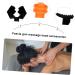 FRCOLOR 1 Set 9-Piece Massage Head with Fascia Attachments - Deep Tissue Replacement Heads for Muscle Massager Devices | Fitness Dashboard Accessory - Buy Online on GoSupps.com