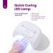 Beetles Gel Nail Polish Starter Kit with 48W UV LED Lamp - 12 Colors, Base/Top Coat, Glitter, DIY Manicure Set - Buy Online on GoSupps.com