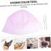 Angoily 1 Set Hair Color Highlighter Cap Hats Hair Dye Crochet Hook Dye Mixer Bowl Hairdressing Supplies Home Highlight Tool Silicone Hair Salon Caps Hair Coloring Hat Dye Caps - Buy Online on GoSupps.com
